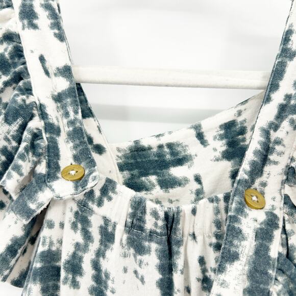 Kate Quinn The‎ Woods Girls Toddler Boho Ruffled Sleeve Tie Dye Romper 18-24M - Picture 5 of 6